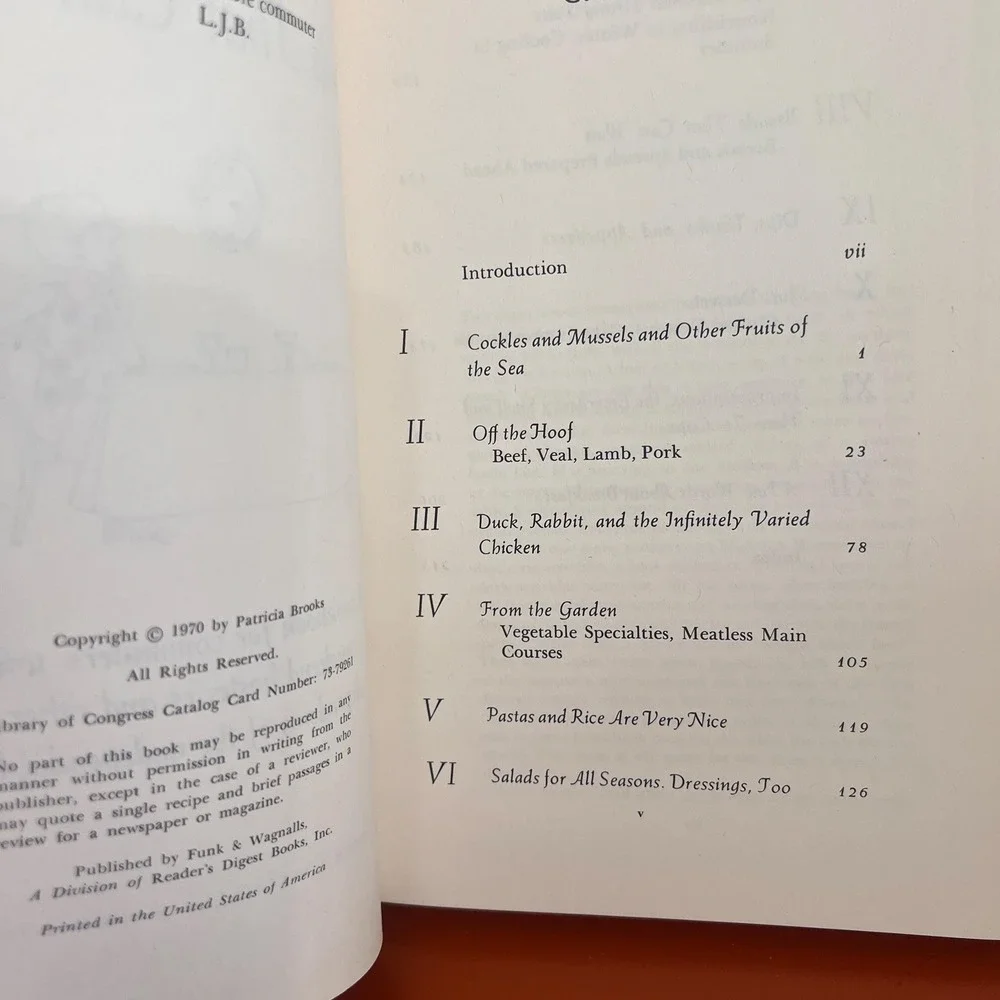 1970 Meals‎ That Can Wait by Patricia Brooks vintage cookbook